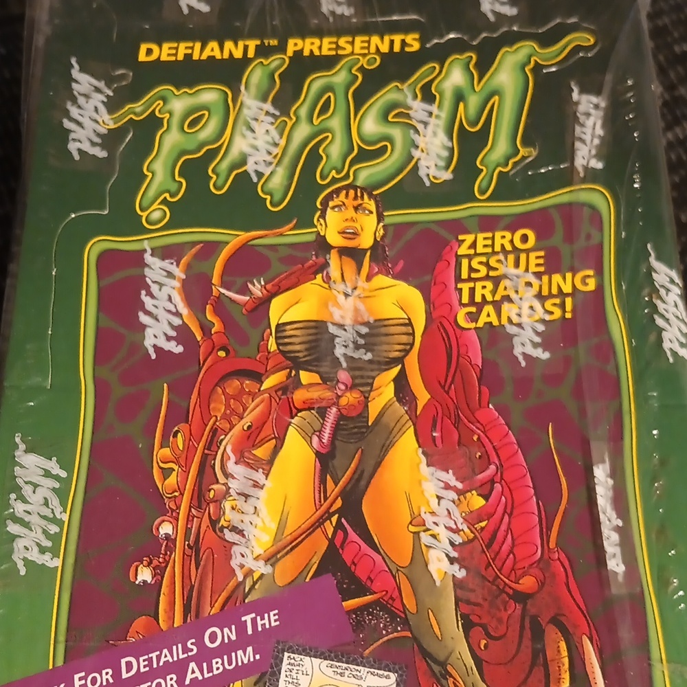 Plasm unopened 36 sealed pack box zero issue trading brand new